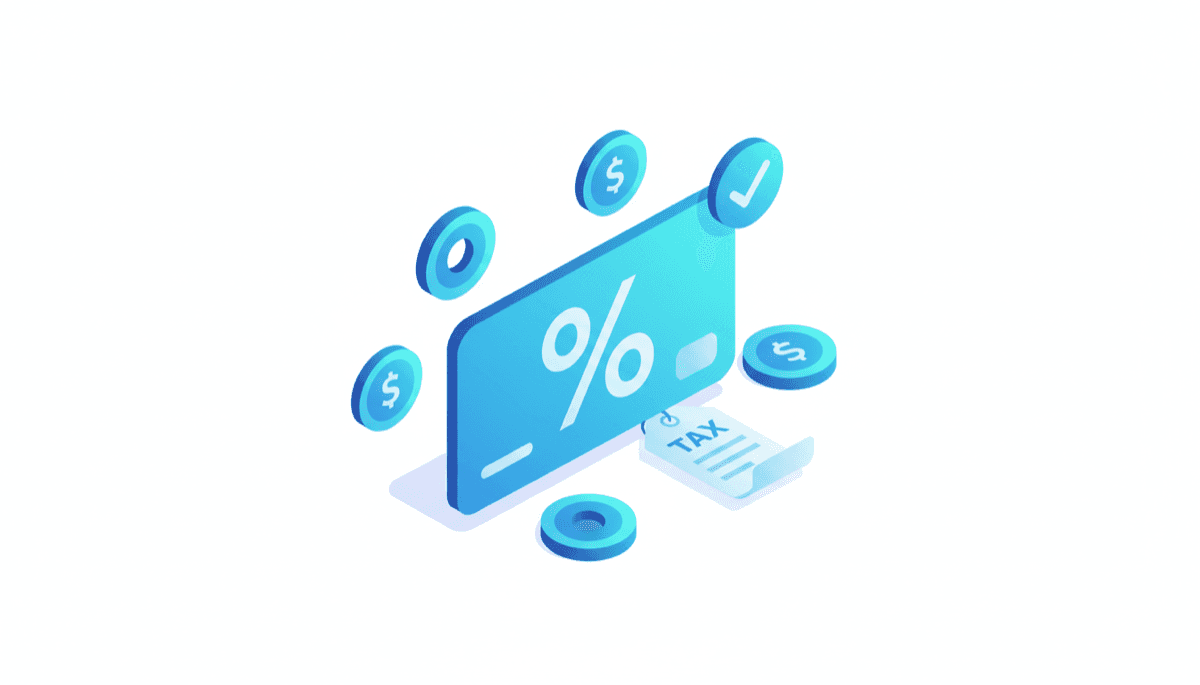 Illustration for whether bank and card fees is tax deductible